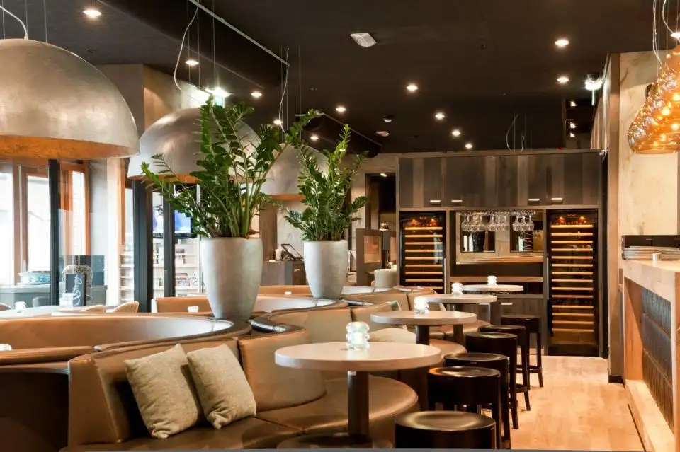 Restaurant gedekte tafels